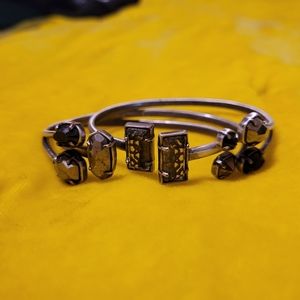Kendra Scott - Silver Bangle Bracelets